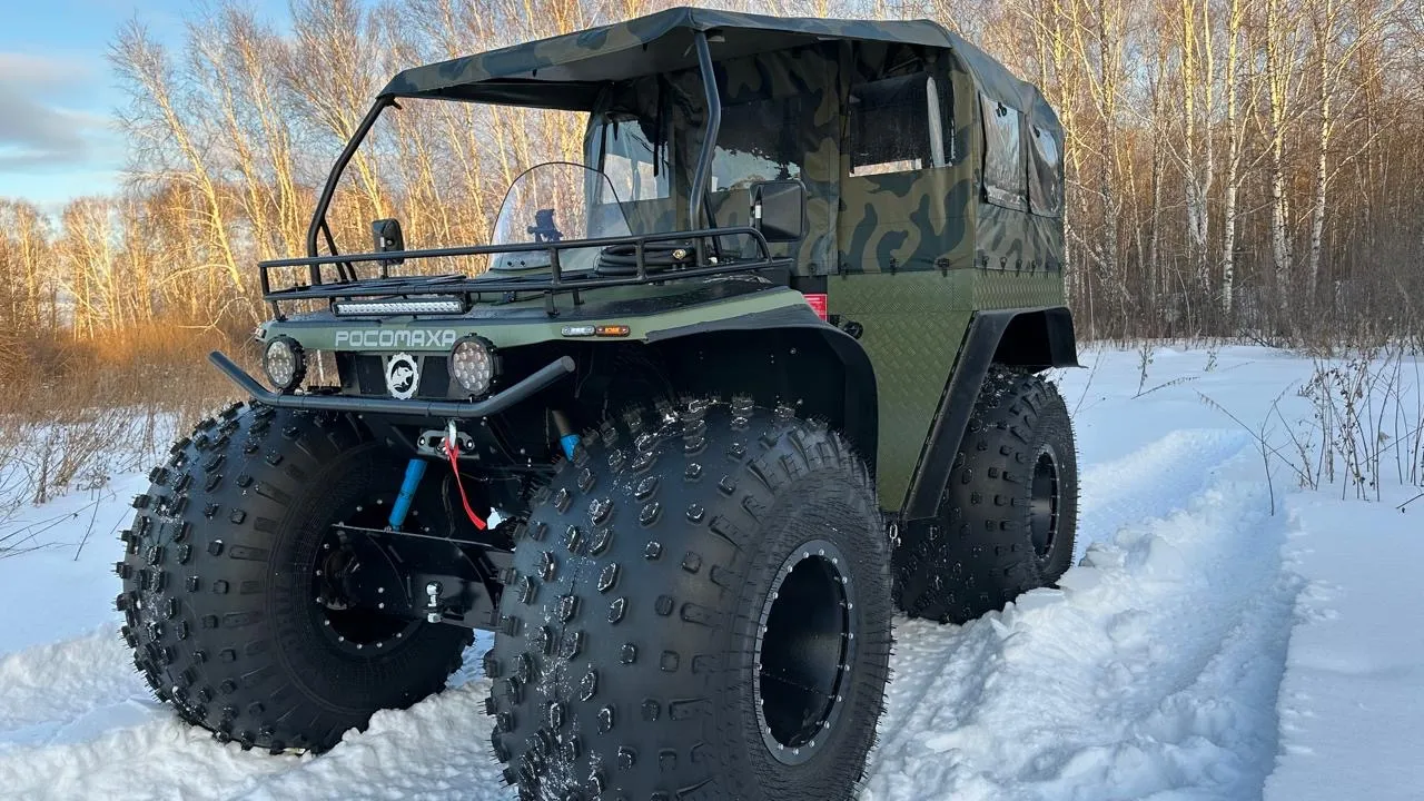 Снегоболотоход «Росомаха» Пикап — ДВС 1ZZ-FE 1,8 литра, мосты Toyota